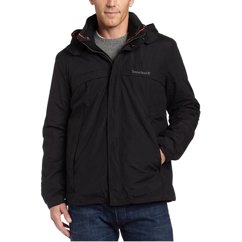 Men’s Timberland Black Drake 3 in 1 Jacket Size XL